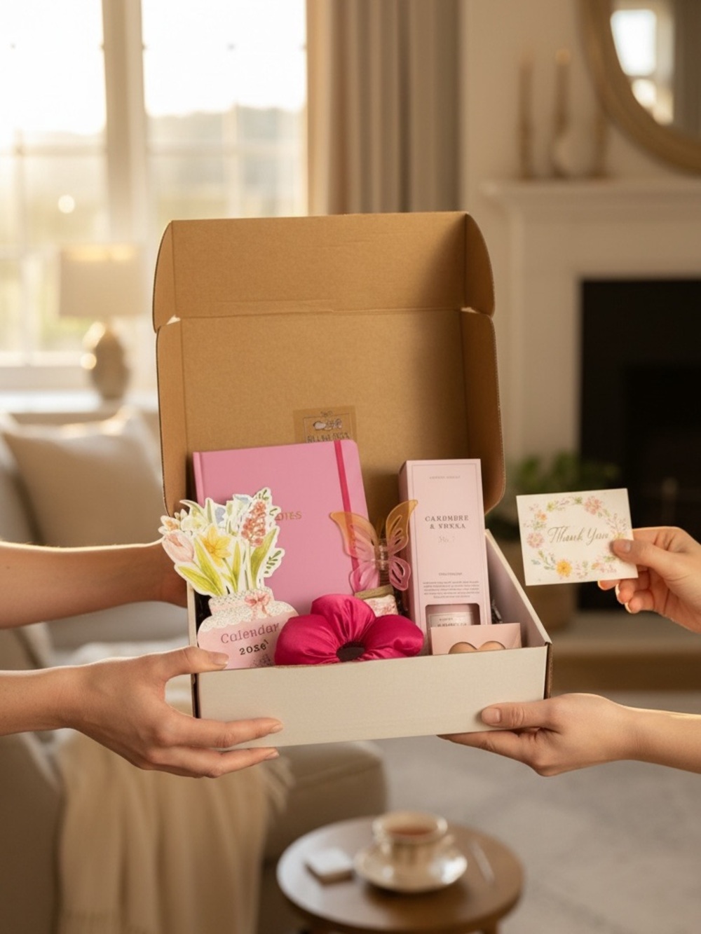 Pink Bath & Body Gift Set - Women Bath & Body
